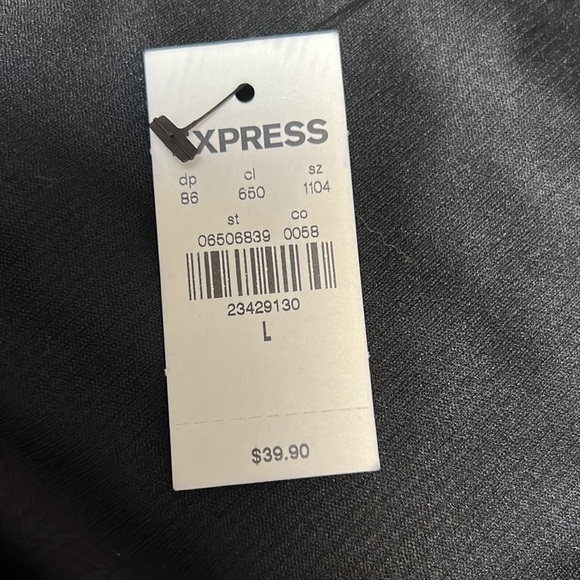 🖤NWT Express Black Ribbed Off Shoulder Bodysuit🖤 - Picture 5 of 5